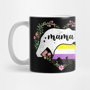 LGBTQ Mama Bear Non Binary Gay Equal Rights Mug